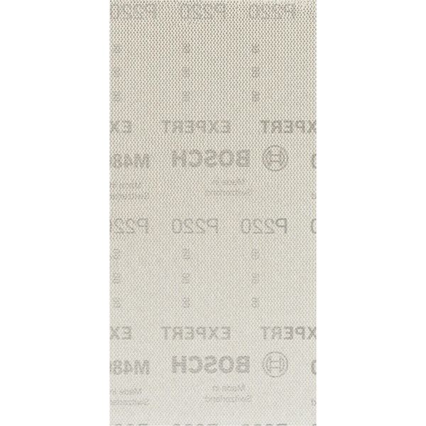 Bosch Expert M480 Rete Di Levigatura Per Levigatrice Orbitale, 115 X 230 Mm, K 220, 50 Pz.-image
