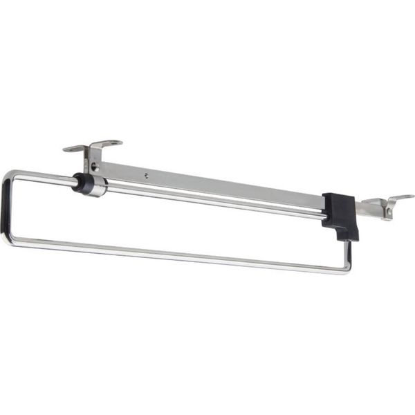 Appendiabiti Da 30 Cm Estensibile Fino A 55 Cm | Appendiabiti Estensibile Per Armadio | Appendiabiti Estraibile Da Avvitare | Appendiabiti Salvaspazio Per Appendiabiti E Appendipantaloni | Accessori Per Guardaroba-image