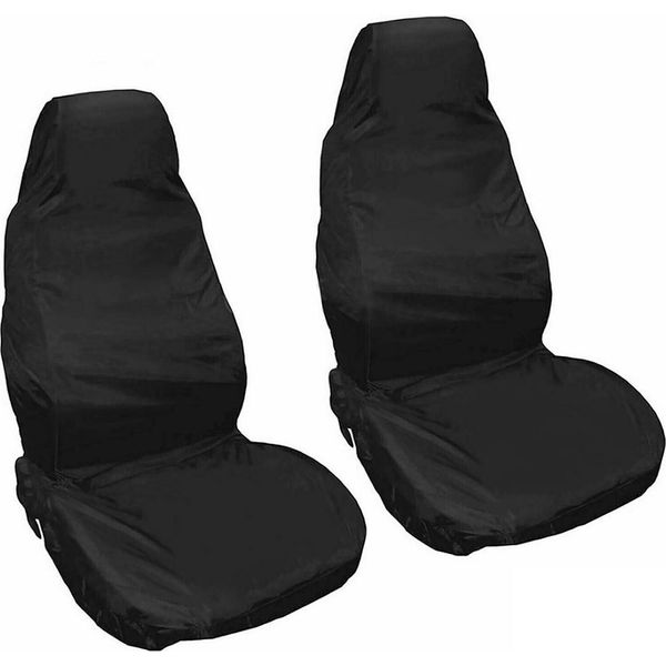 Set Di 2 Protezioni Per Officina Auto | Coprisedile Auto Universale | Coprisedile Auto | Protezione Universale Per Sedile Con Poggiatesta | Copertura-image
