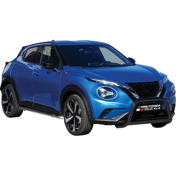 Barra Di Protezione Paraurti Anteriore Per Nissan Juke 2020-2025 ø63Mm Acciaio Protezione Nera-image