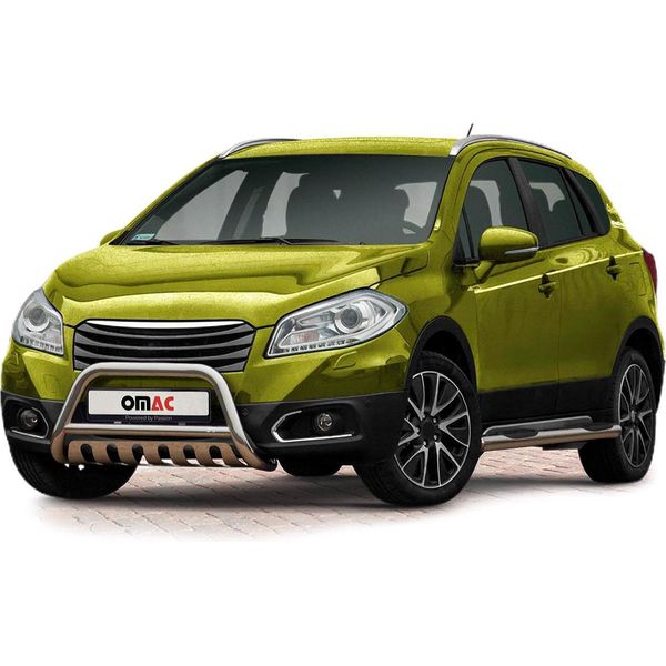 Protezione Paraurti Anteriore Per Suzuki SX4 S-Cross 2013-2022 Argento Abe-image