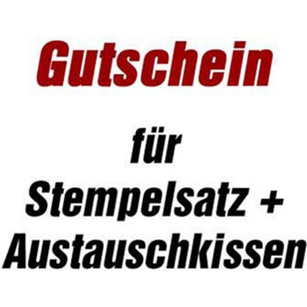 Trodat 35113 Trodat Gutschein FüR Stempelplatte FüR Trodat 54110 Ohne Logo-image