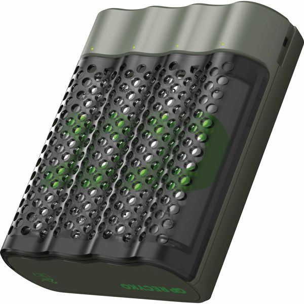 Gp GPRCKCHM452U433 Gp M452U 4-Port Akku-SchnellladegeräT Inkl. Akkus-image