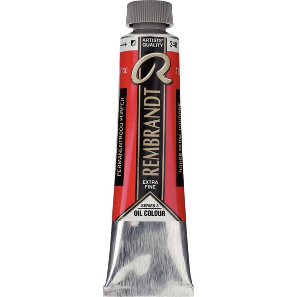 Rembrandt Pittura Ad Olio In Tubetto 40 Ml Rosso-Violetto Permanente 348-image