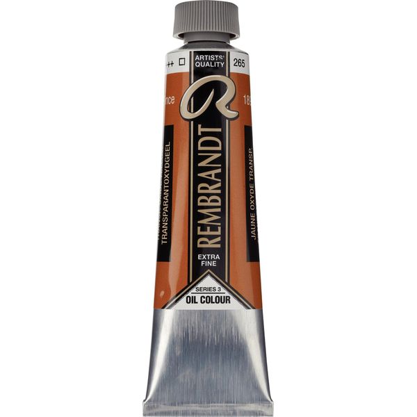 Vernice Ad Olio Rembrandt In Tubetto 40 Ml, Giallo Ossido Trasparente 265-image