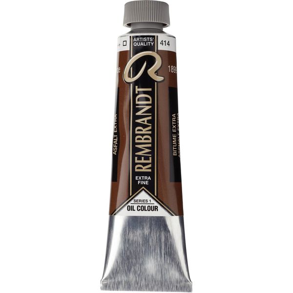 Rembrandt Colore A Olio In Tubetto 40 Ml Asfalto 414-image