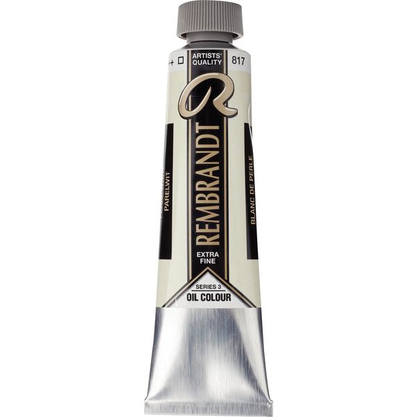 Rembrandt Colore A Olio In Tubetto 40 Ml Bianco Perla 817-image