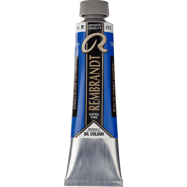 Vernice Ad Olio Rembrandt In Tubetto 40 Ml Blu Cobalto (Blu Oltremare) 512-image