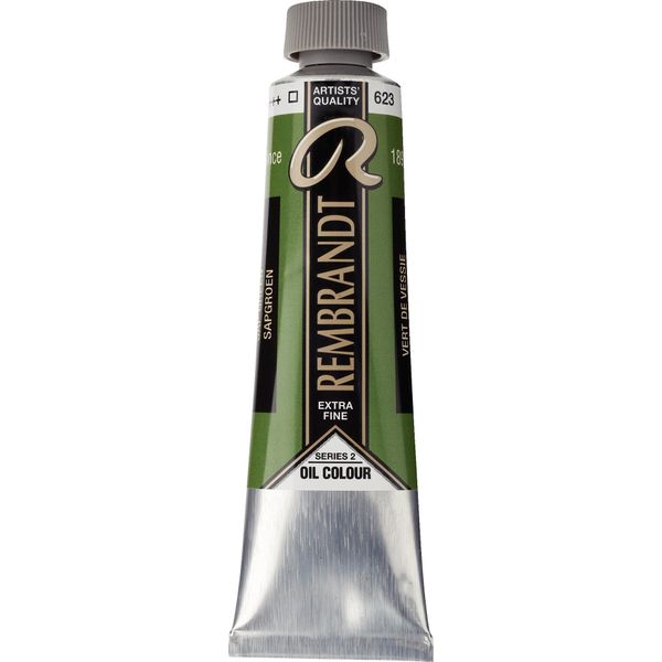 Rembrandt Colore A Olio In Tubetto 40 Ml Verde Succo 623-image