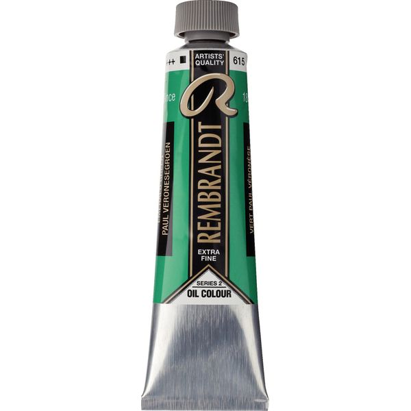 Rembrandt Colore A Olio In Tubetto 40 Ml Paul Verone Verde 615-image