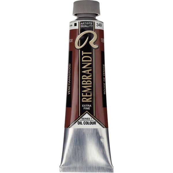 Rembrandt Colore A Olio In Tubetto 40 Ml Rosso Veneziano 349-image