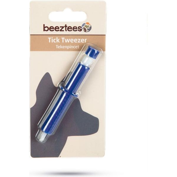 Pinzette Per Zecche Beeztees Rimozione Zecche Animali Domestici Cani Gatti-image