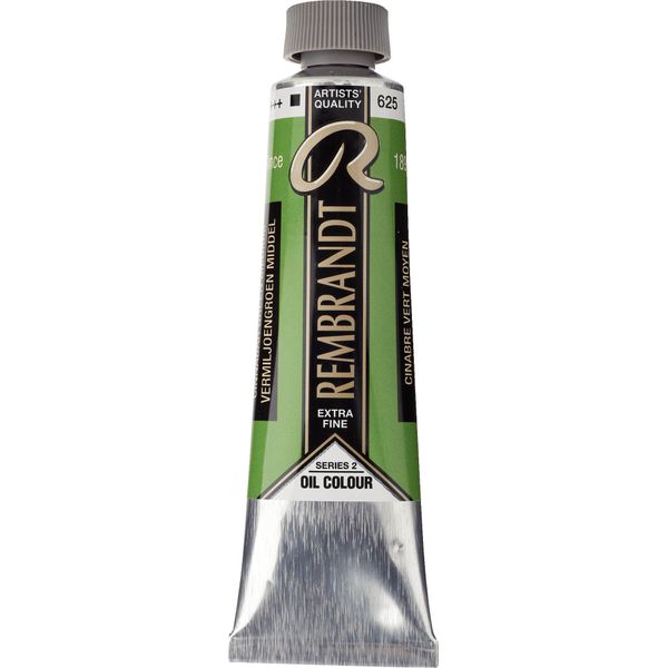 Colore Ad Olio Rembrandt In Tubetto 40 Ml, Rosa-Verde, Medio, 625-image