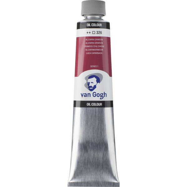 Van Gogh Alizarin Crimson 326 Pittura Ad Olio In Tubetto 200 Ml-image
