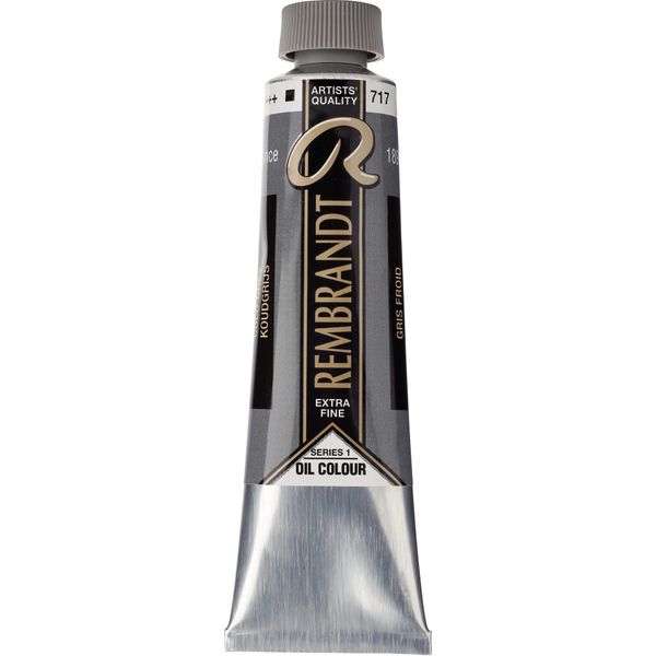 Vernice Ad Olio Rembrandt In Tubetto 40 Ml, Grigio Freddo 717-image