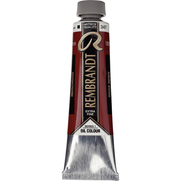 Rembrandt Colore A Olio In Tubetto 40 Ml Rosso Indiano 347-image