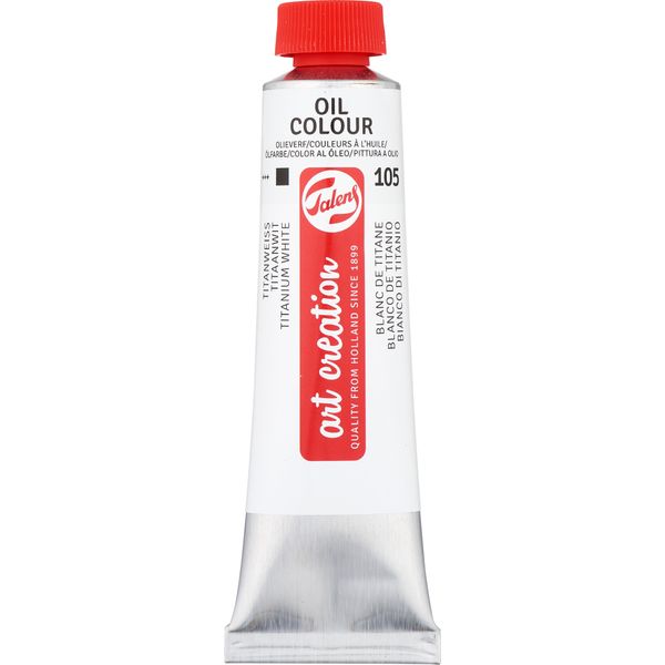 Talens Art Creation Tubetto Di Colore Ad Olio 40 Ml Bianco Titanio (Olio Di Cartamo) 105-image