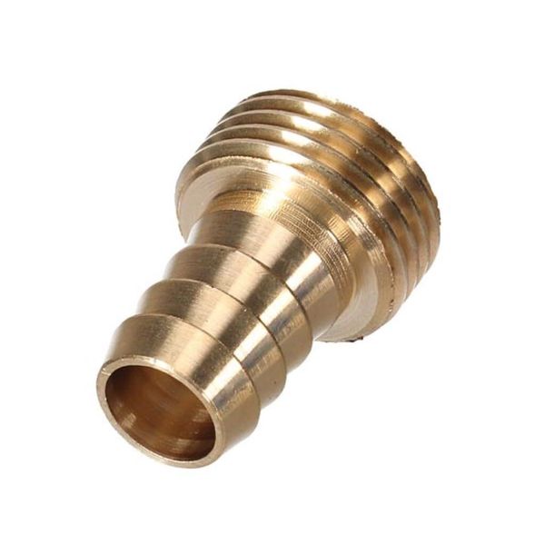 Raccordo In Ottone - Rubinetto Maschio 3/4" - Portagomma 5/8"""-image
