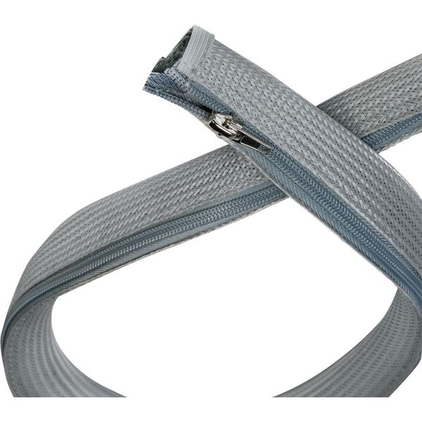 Logilinkkab0074 Guaina Per Cavi Logilink Con Chiusura Lampo, 2,0 M, Grigio-image