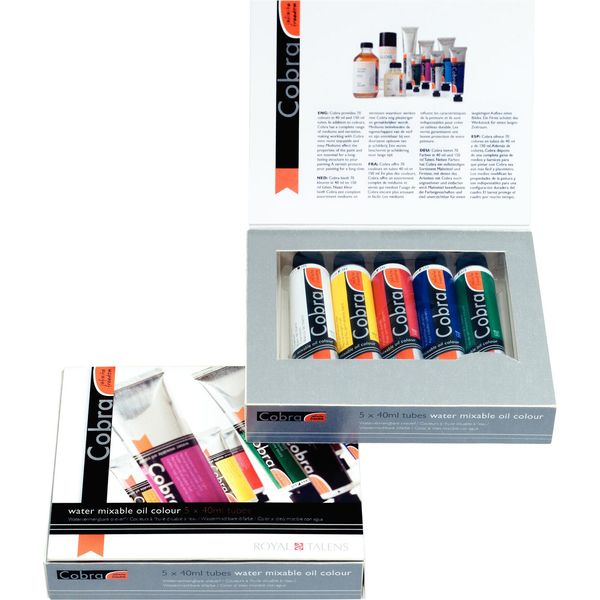 Set Iniziale Di Colori Ad Olio Cobra Artist 5 X 40 Ml-image