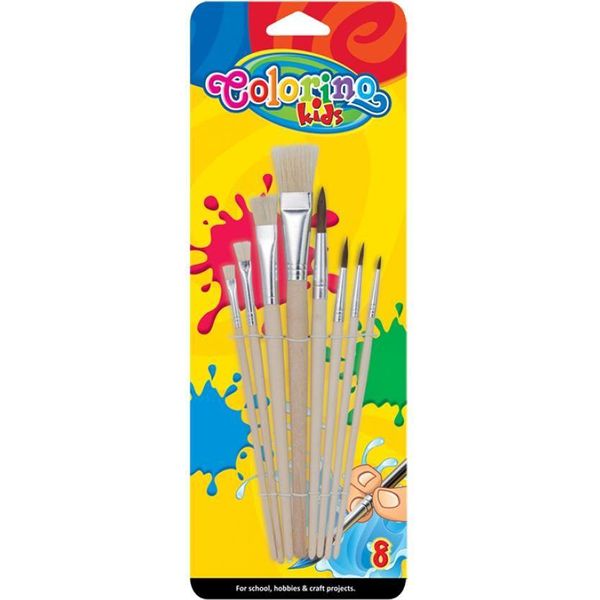 Pennelli Colorino Per La Scuola 8 Pezzi-image
