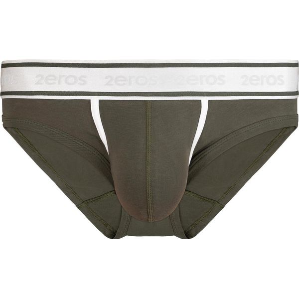 2EROS - Intimo Da Uomo Slips - Titan Brief Deep Depths Green - 1X Taglia L-image