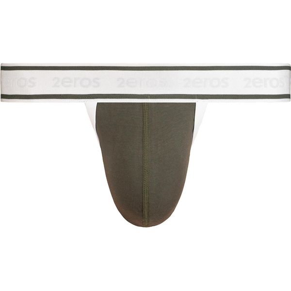 2EROS - Intimo Da Uomo Mutandine A Perizoma - Titan Thong Deep Depths Green - 1X Taglia S-image