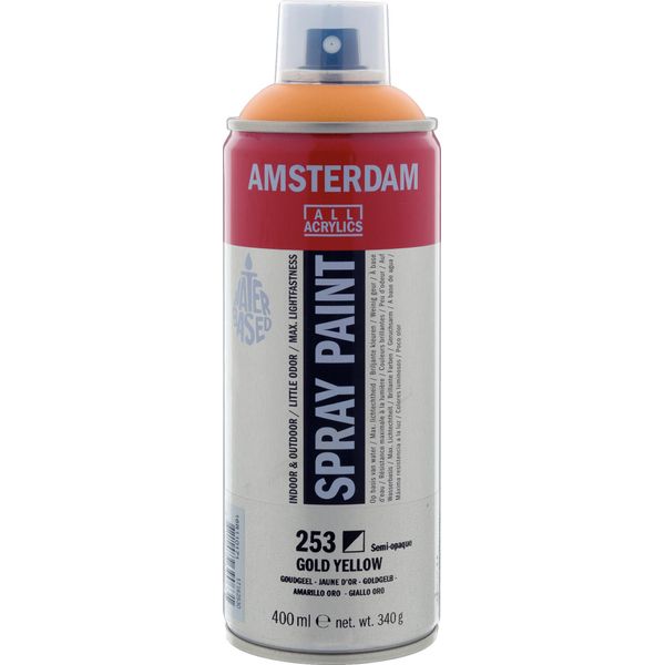 Vernice Spray Amsterdam 400 Ml Giallo Oro-image