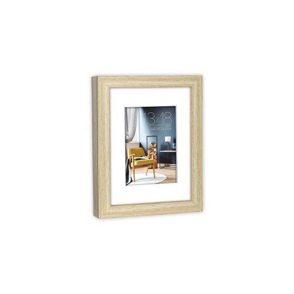 Zep Cornice Per Foto Niki Naturale 13X18 Cm Con Passepartout 9X13 Cm-image