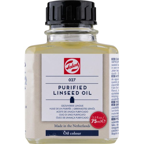 Talens Olio Di Lino Purificato 027 Flacone 75 Ml-image