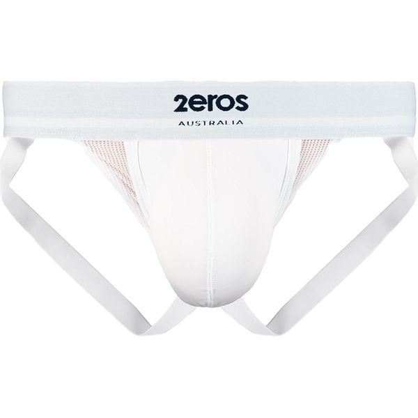 2EROS - Intimo Da Uomo Sospensorio - Aktiv Cronus Jockstrap White - 1X Taglia M-image