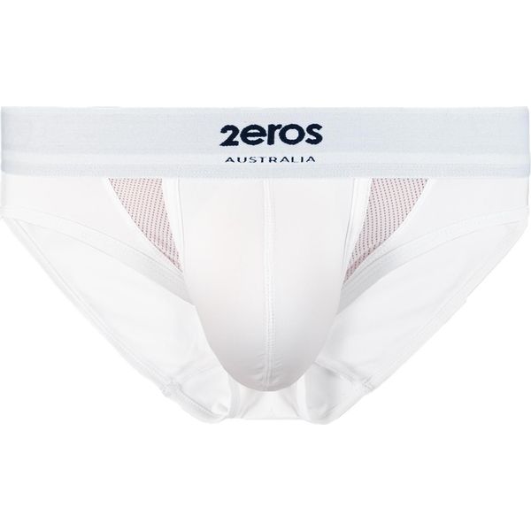 2EROS - Intimo Da Uomo Slips - Aktiv Cronus Brief White - 1X Taglia M-image