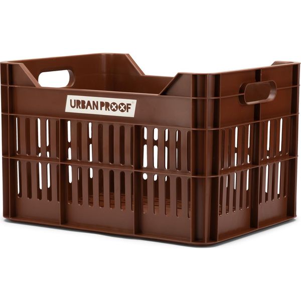 Urban Proof Click Cassa Per Biciclette 30 Litri Plastica Riciclata Marrone Scuro-image