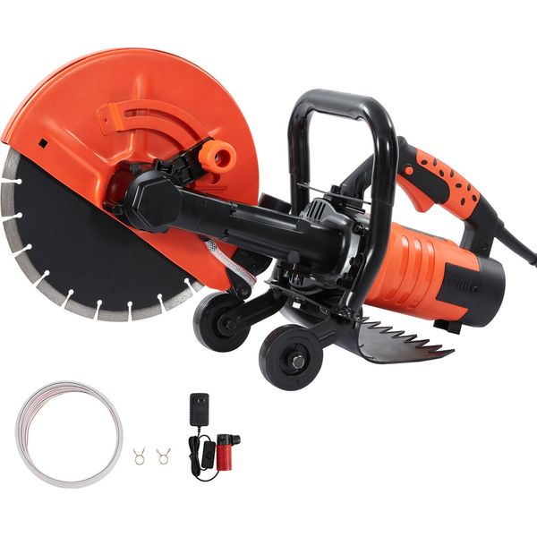Succebuy Taglierina Elettrica Per Calcestruzzo Da 305 Mm - La Soluzione Di Taglio Definitiva Per Tutti I Lavori In Calcestruzzo.-image