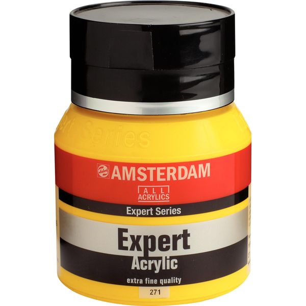 Amsterdam Serie Expert Flacone Di Colore Acrilico 400 Ml Giallo Cadmio Medio 271-image