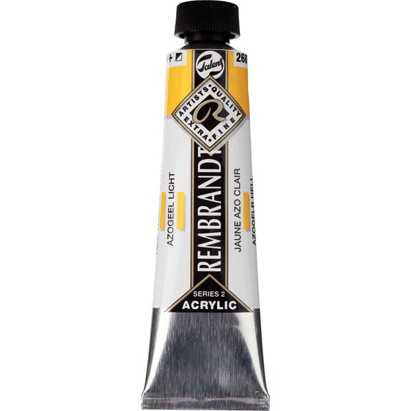 Rembrandt Vernice Acrilica Tubo 40 Ml Azo Yellow Light 268-image