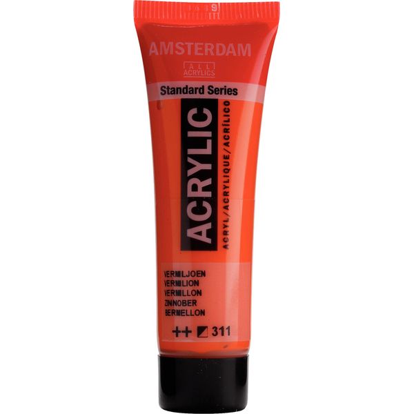 Amsterdam Serie Standard Tubo Di Colore Acrilico 20 Ml Vermiglio 311-image