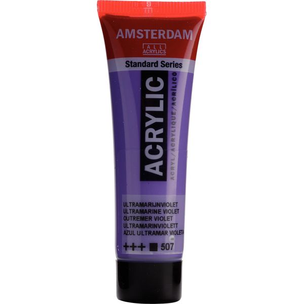 Amsterdam Serie Standard Tubo Di Colore Acrilico 20 Ml Violetto Oltremare 507-image