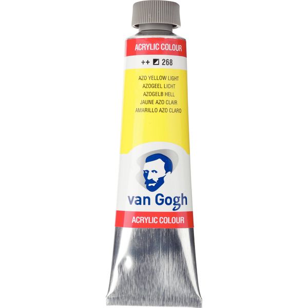 Van Gogh Acrilico Tubo 40 Ml Azo Giallo Chiaro 268-image