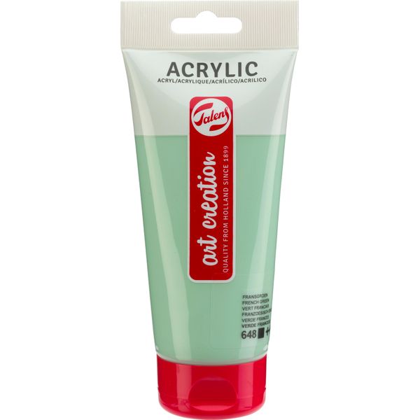 Talens Art Creation Tubo Di Colore Acrilico 200 Ml Verde Francese 648-image