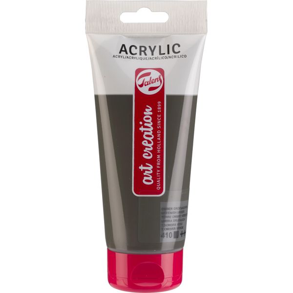 Talens Art Creation Vernice Acrilica Tubo 200 Ml Umbra Verde 410-image