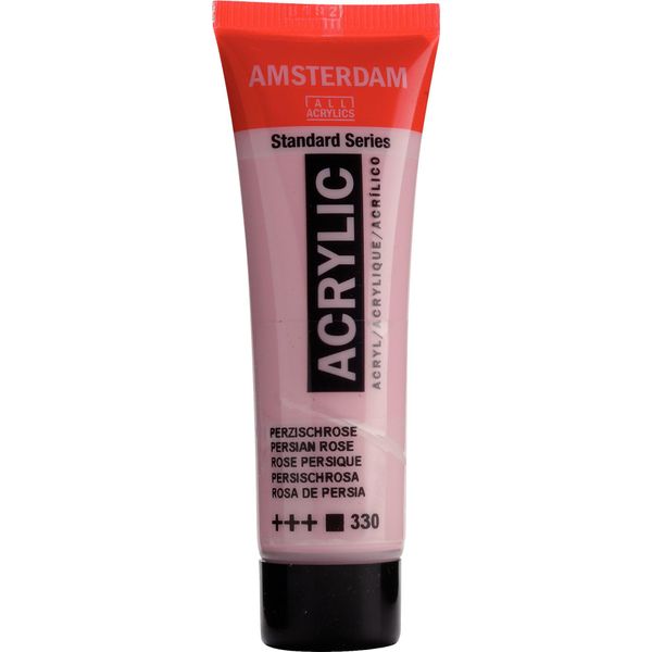 Amsterdam Serie Standard Tubo Di Vernice Acrilica 20 Ml Rosa Persiano 330-image