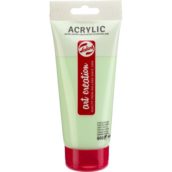 Talens Art Creation Tubo Di Colore Acrilico 200 Ml Verde Pastello 666-image