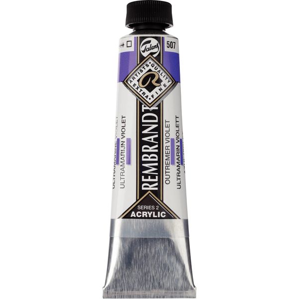 Tubo Di Colore Acrilico Rembrandt 40 Ml Violetto Oltremare 507-image