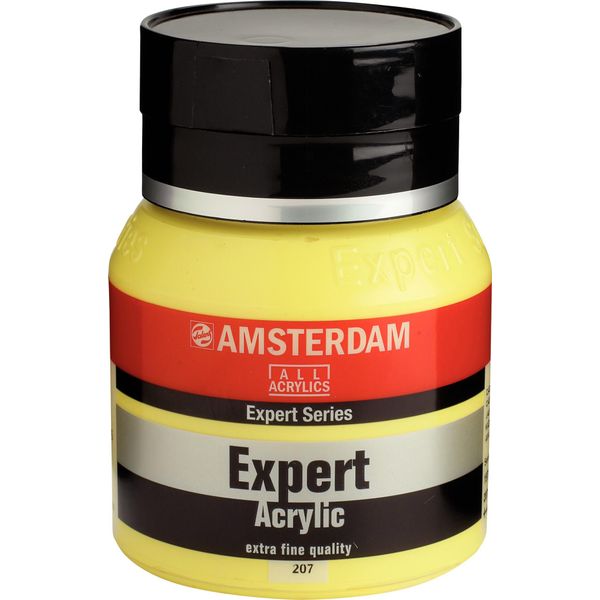 Amsterdam Serie Expert Flacone Di Colore Acrilico 400 Ml Giallo Cadmio Limone 207-image