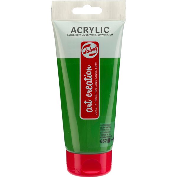 Talens Art Creation Tubo Di Colore Acrilico 200 Ml Verde Foglia 652-image