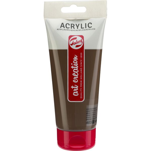 Talens Art Creation Tubo Di Colore Acrilico 200 Ml Vandyck Marrone 403-image