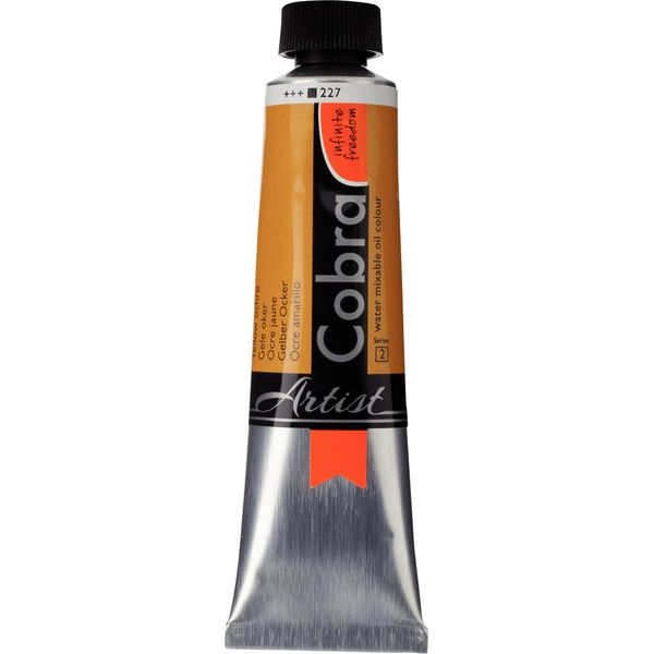 Cobra Artist Olio Miscibile All'acqua Tubo 40 Ml Ocra Gialla 227-image