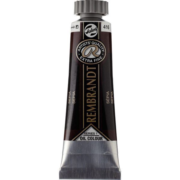Rembrandt Colori Ad Olio In Tubetto 15 Ml Seppia 416-image