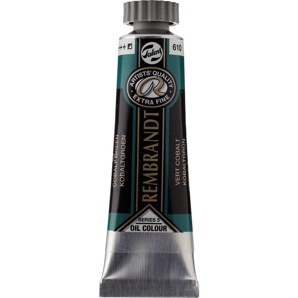 Vernice Ad Olio Rembrandt In Tubetto 15 Ml Verde Cobalto 610-image